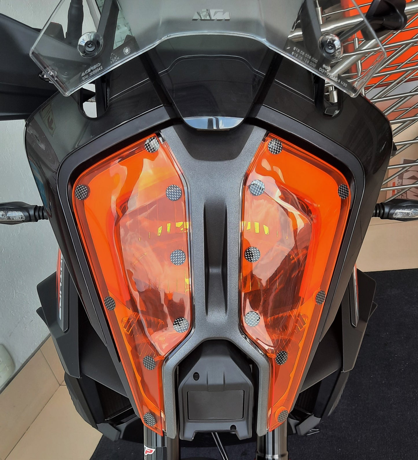 KTM 1290 HEADLIGHT PROTECTOR