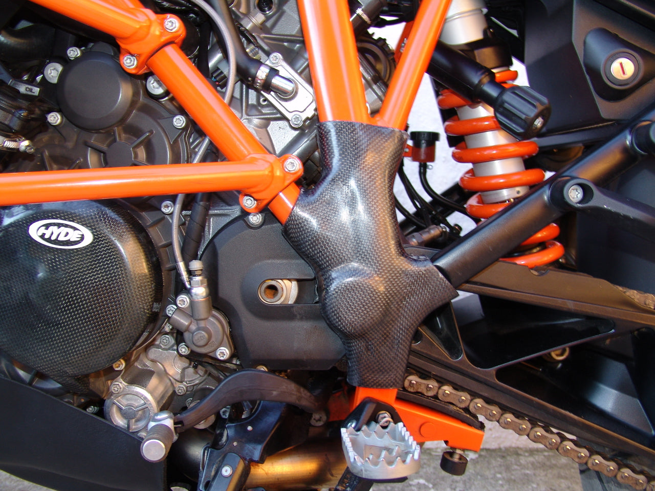 KTM 1090 / 1190 / 1290 CARBON KEVLAR FRAME GUARDS