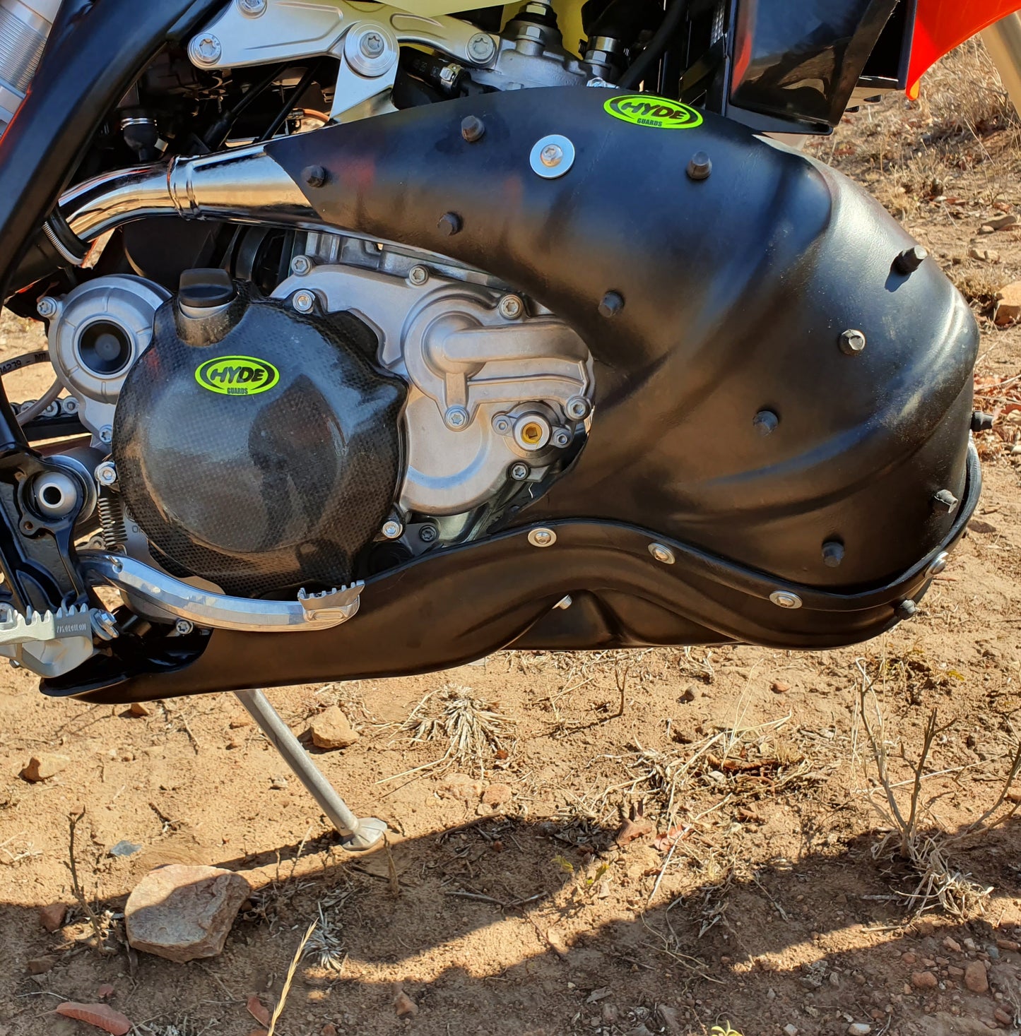 KTM 250/300 EXHAUST SUMP GUARD