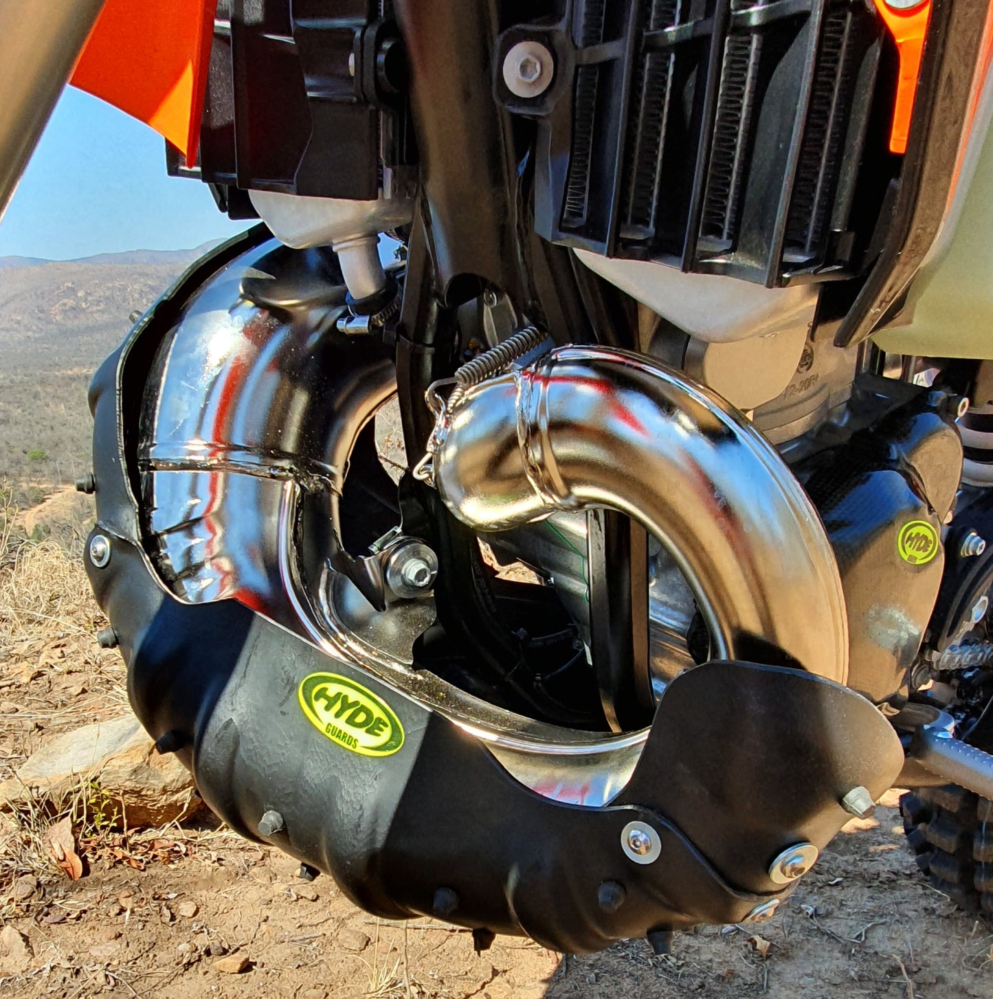 KTM 250/300 EXHAUST SUMP GUARD