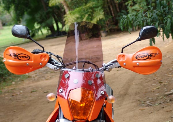 KTM 690 R SCREEN EXTENSION
