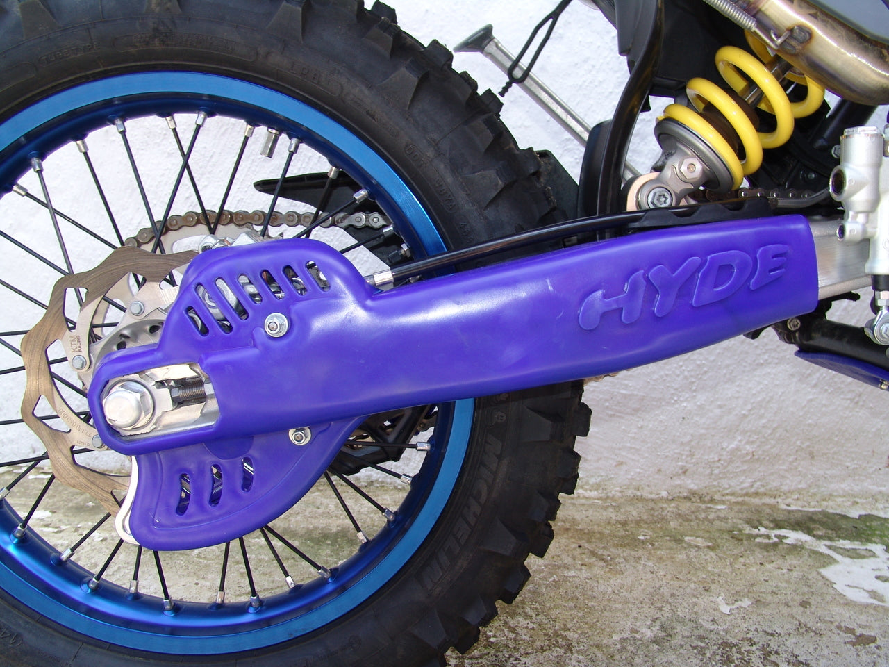 HUSABERG SWINGARM & DISC PROTECTORS
