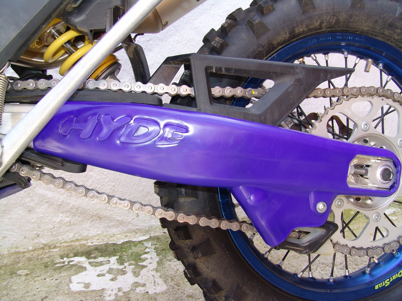 HUSABERG SWINGARM & DISC PROTECTORS