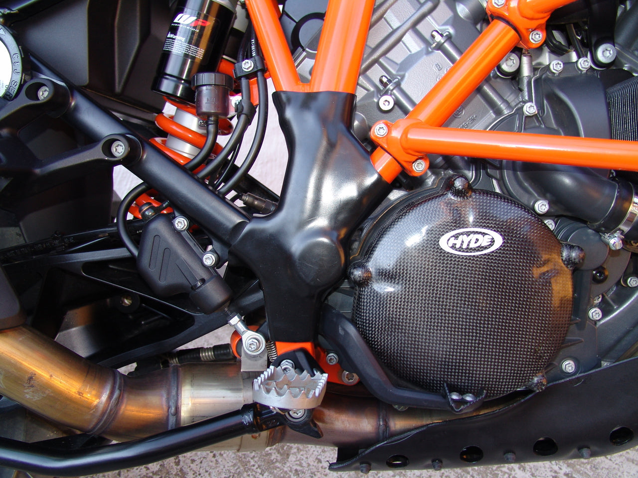 KTM 1090/1190 FRAME GUARDS POLY BLEND