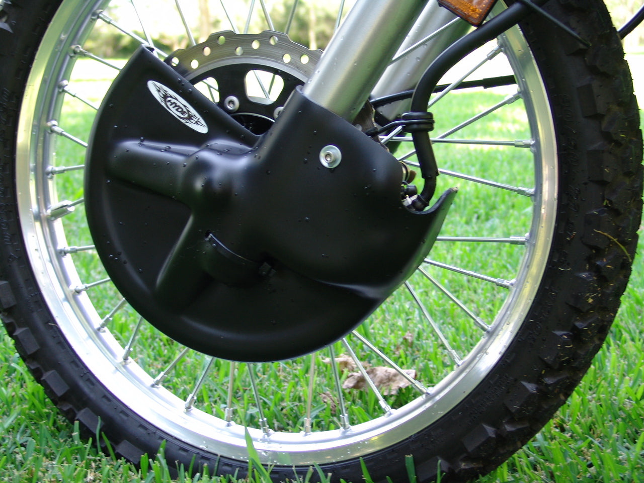 KAWASAKI KLR 650 FRONT DISC & FORK PROTECTOR