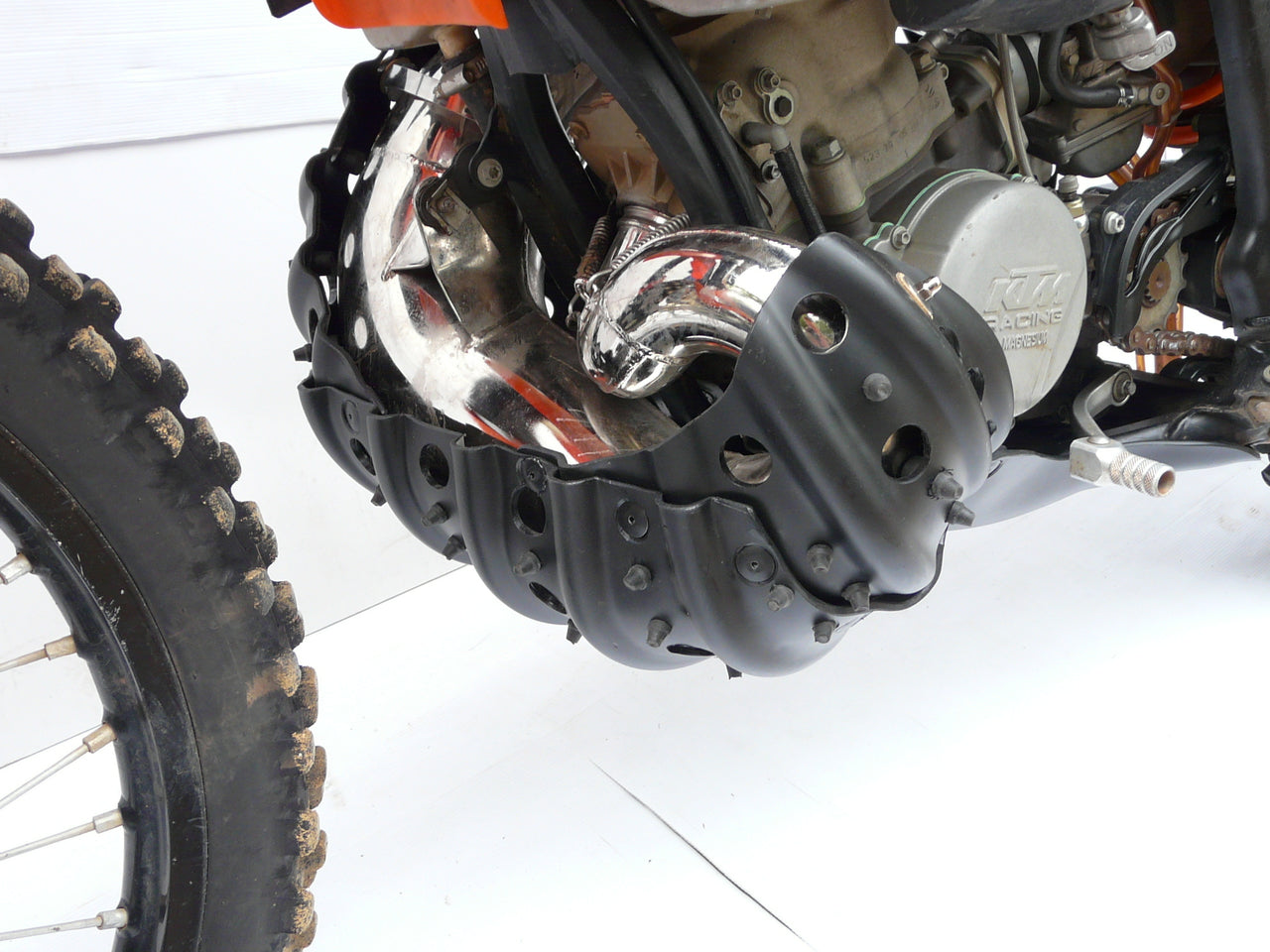 KTM 200 EXHAUST SUMP GUARD