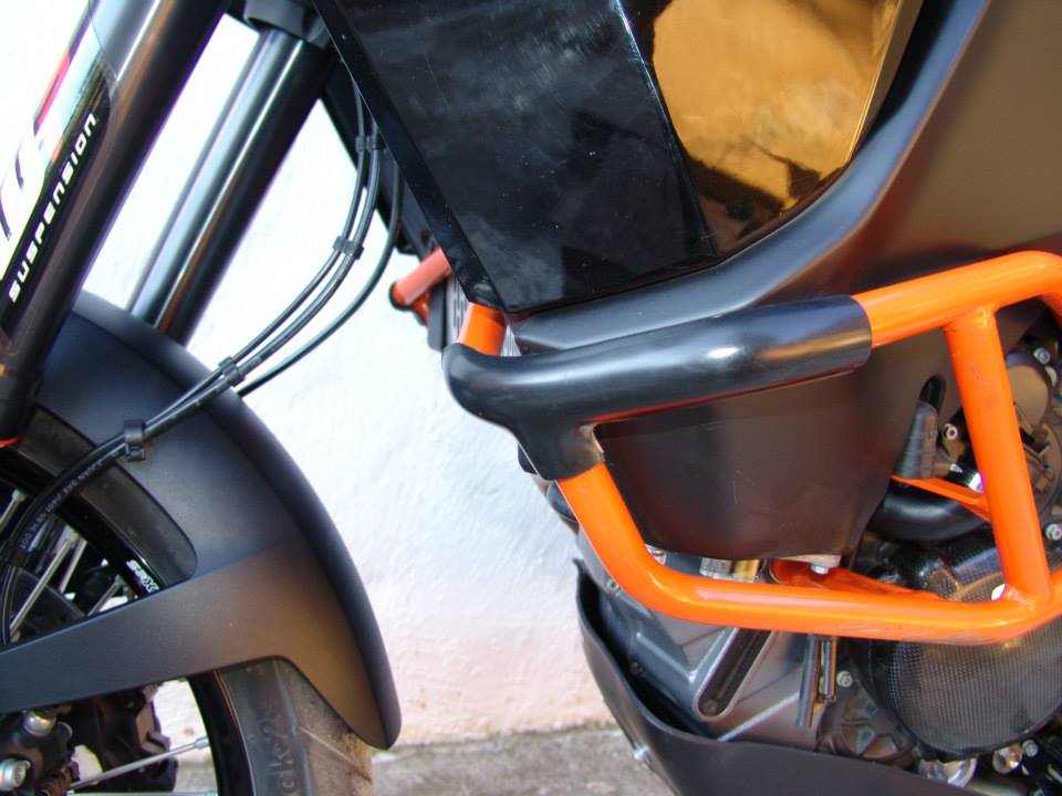 KTM 1090 / 1190 / 1290 POLY BLEND CRASH BAR PROTECTORS