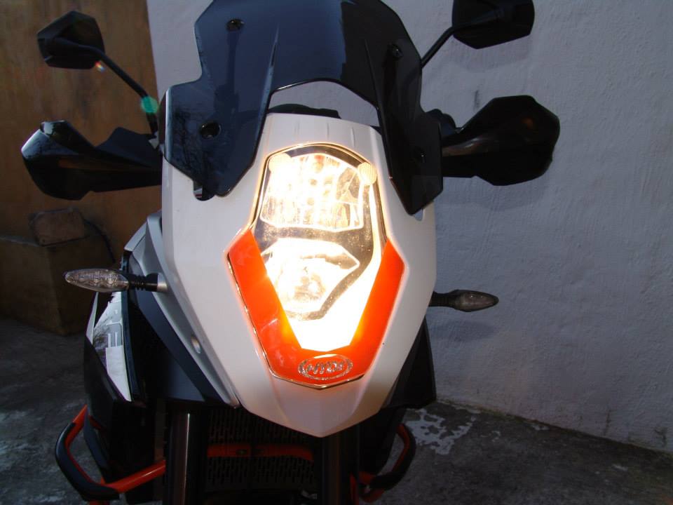 KTM 1090 / 1190 DUAL TONE LENS COVER
