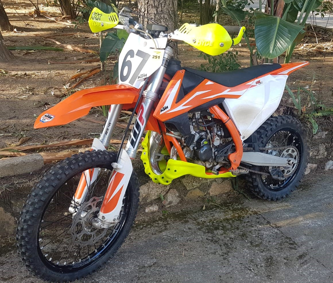 KTM / HUSQVARNA 85 EXHAUST SUMP GUARD