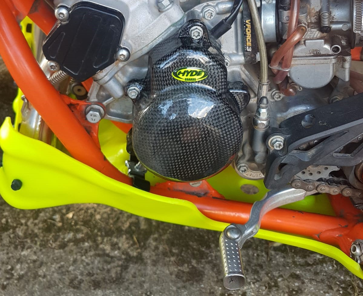 KTM / HUSQVARNA 85 IGNITION GUARD CARBON KEVLAR