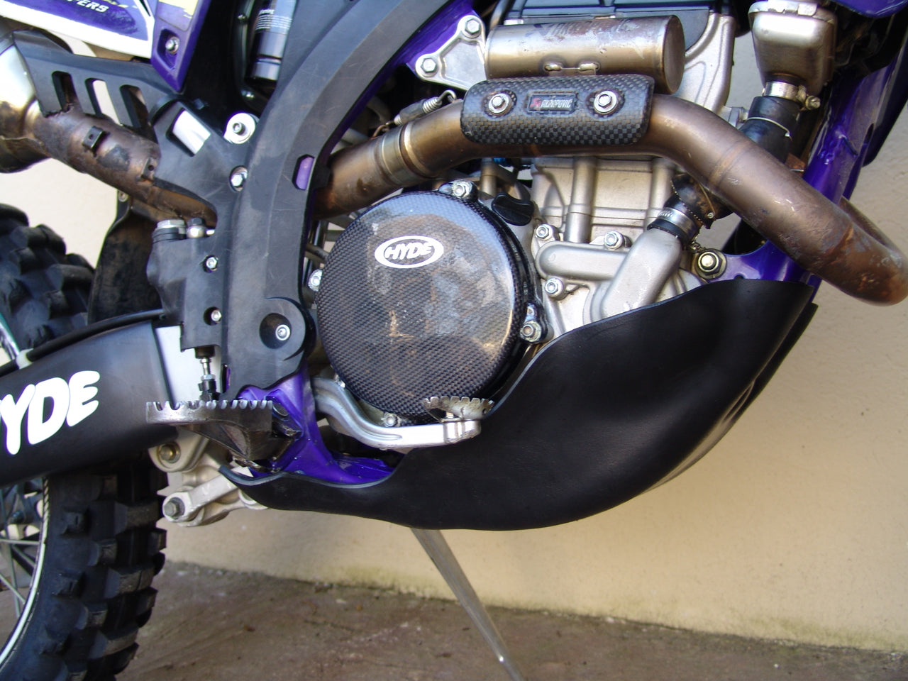 SHERCO CARBON KEVLAR CLUTCH CASING GUARD