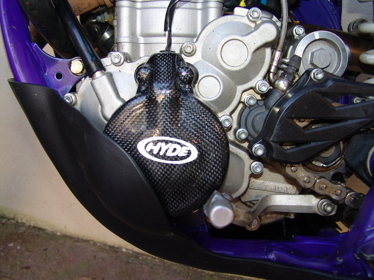 SHERCO CARBON KEVLAR IGNITION GUARD