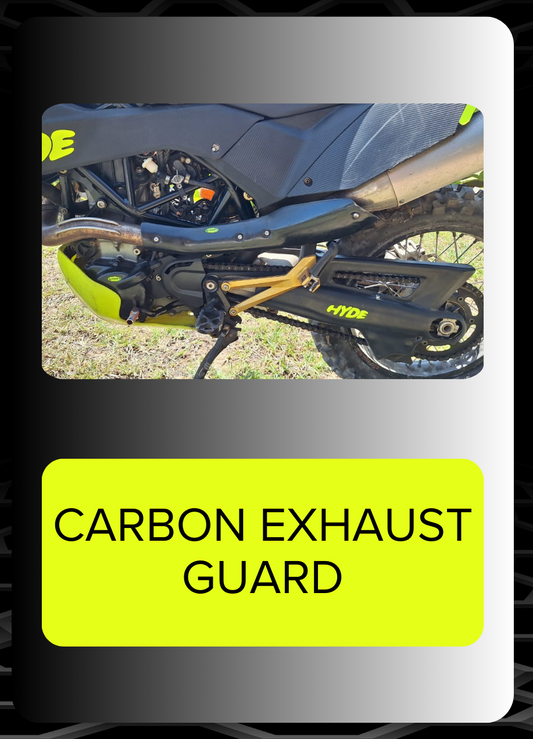 KTM 690 Carbon Exhaust Guard