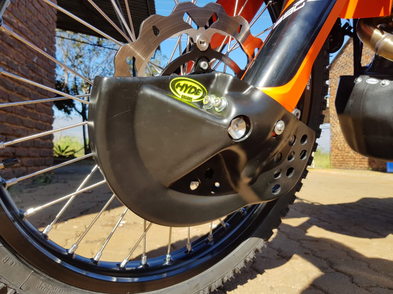 KTM 690 2019-2023 FRONT DISC & FORK GUARDS