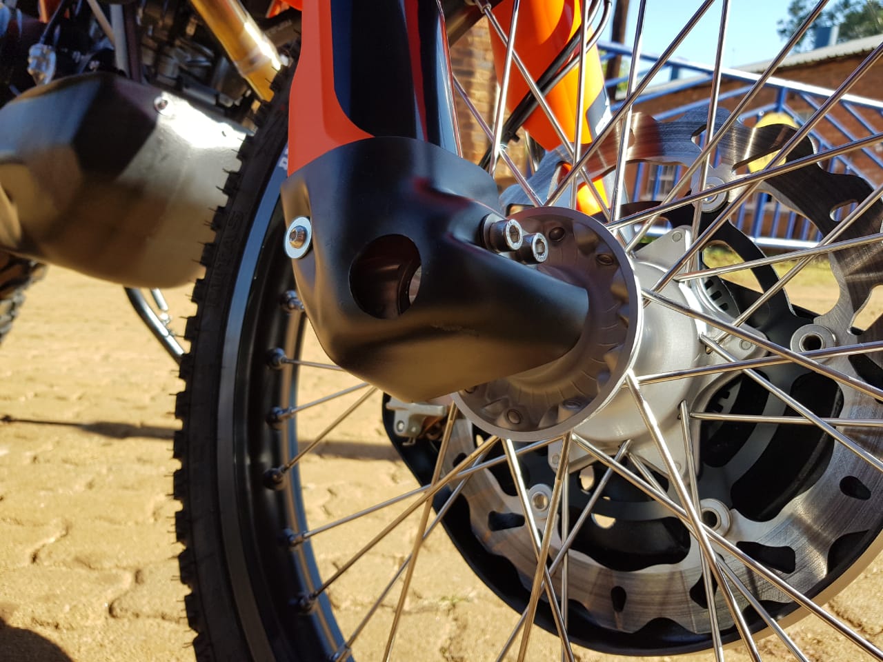 KTM 690 2019-2023 FRONT DISC & FORK GUARDS