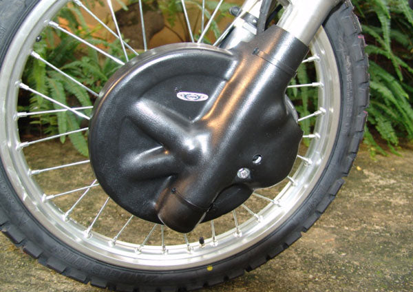 HONDA XR650 FRONT DISC FORK & CALIPER GUARD