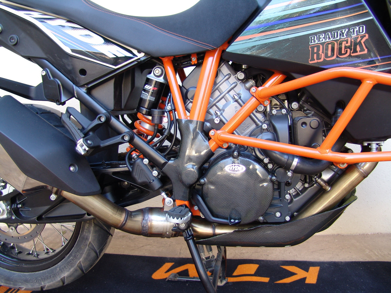 KTM 1090 / 1190 FRAME GUARDS CARBON KEVLAR