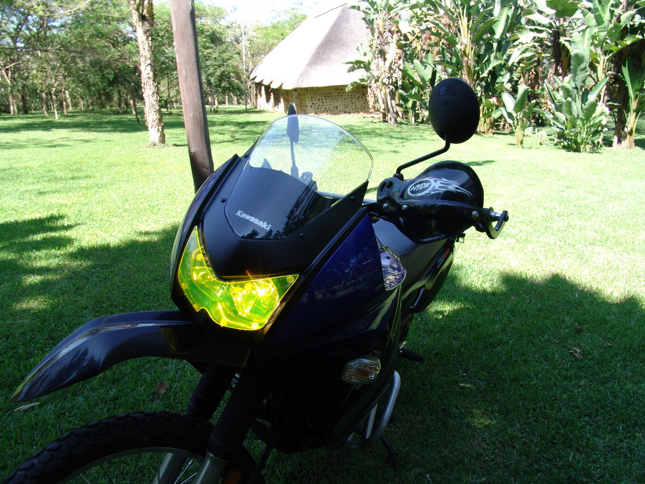 KAWASAKI KLR650 HEADLIGHT PROTECTOR