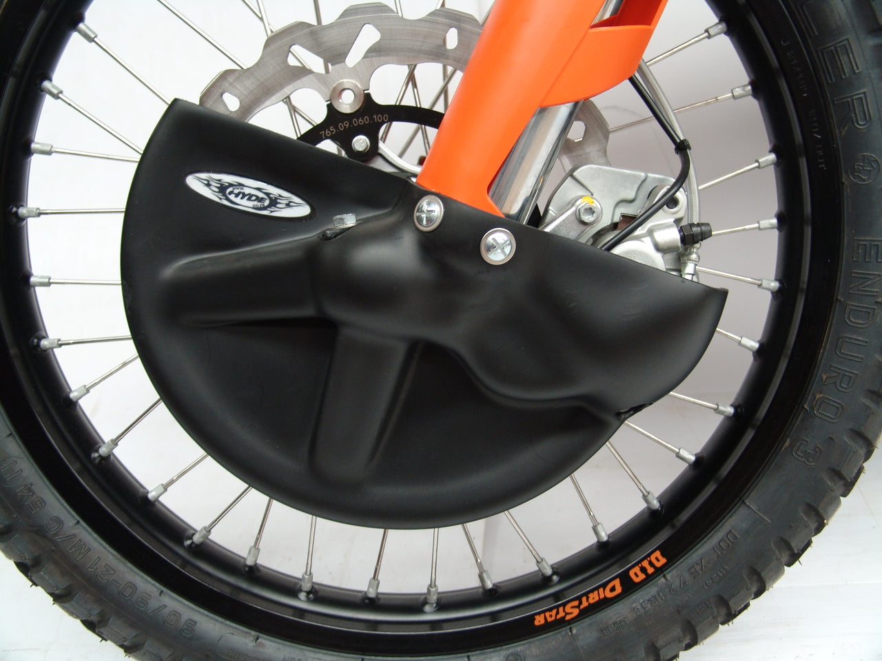 KTM 690 UP TO 2012 Front disc & fork guard